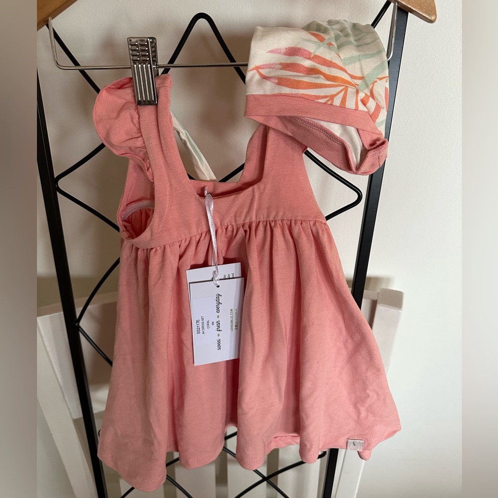 Well Dressed Wolf Omi Jo AH Dress Set Coral 6M NWT!